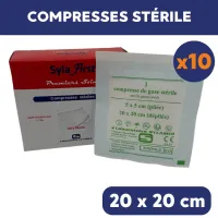Trousse de secours avec rince œil