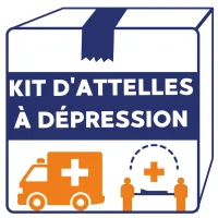 attelle à dépression pompier