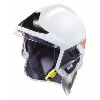 Casque F1 pompier blanc