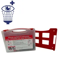 Trousse de secours avec rince œil