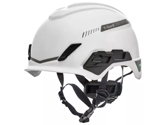 Casque de sécurité et escalade MSA Trivent V-Gard H1 norme EN12492