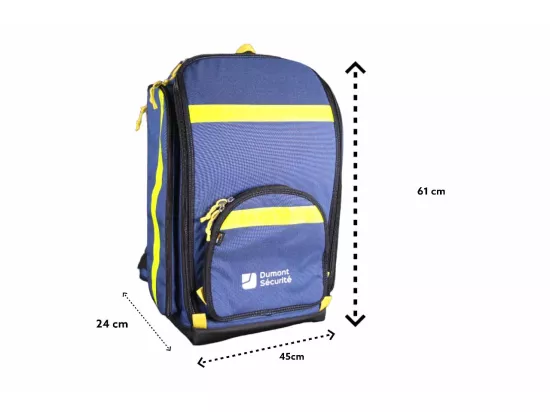 Sac de secours 61x41x26cm 65L nylon Cordura