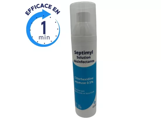 Chlorhexidine Spray 100 ml - colorée 0.5% Septimyl