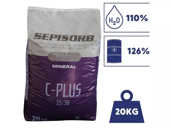 Sépiolite calcinée sac 20kg