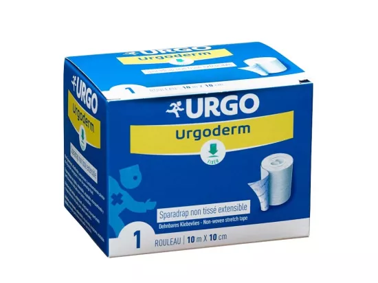 Urgoderm - Sparadrap non tissé extensible rouleau 5x10 et 10x10