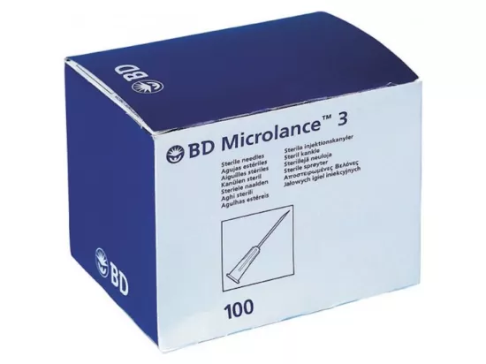 Aiguille hypodermique Microlance 3 BD stérile