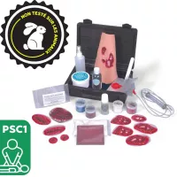 Kit 12+1 fausse plaie maquillage blessure Nasco Basic 815