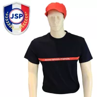 Tee-shirt JSP bleu marine jersey