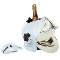 Seau à champagne casque de pompier