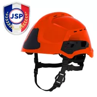 Casque pour jeune sapeur pompier F2XR MSA coloris orange entrainement formation