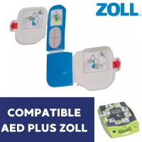 Electrode défibrillateur adulte CPRD AED Plus Zoll