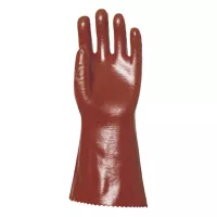 Gant PVC égoutier rouge 36cm