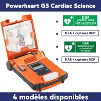 Défibrillateur Powerheart G5 Cardiac Science