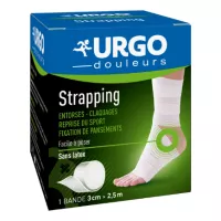 Urgo strapping bande de contention élastique adhésive