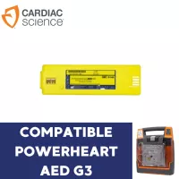 Batterie Powerheart AED G3 défibrillateur Cardiac Science