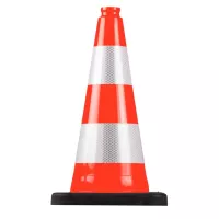 Cône k5a signalisation chantier orange dimensions configurables