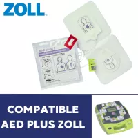 Électrode défibrillateur enfant Pedi Padz II AED Plus Zoll