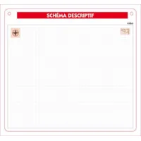 Recto Verso 26x28cm nrbc risque radiologique et chimique