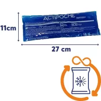Poche de gel froid chaud Actipoche 27x11cm - Lot de 50