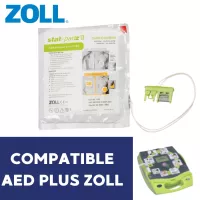 Electrode défibrillateur adulte Stat Padz II aed plus Zoll