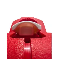 Trousse de secours rouge à remplir non compartimentée en polypropylène