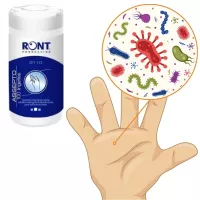Lingette désinfectant médical Assepto Ront - Boite de 100