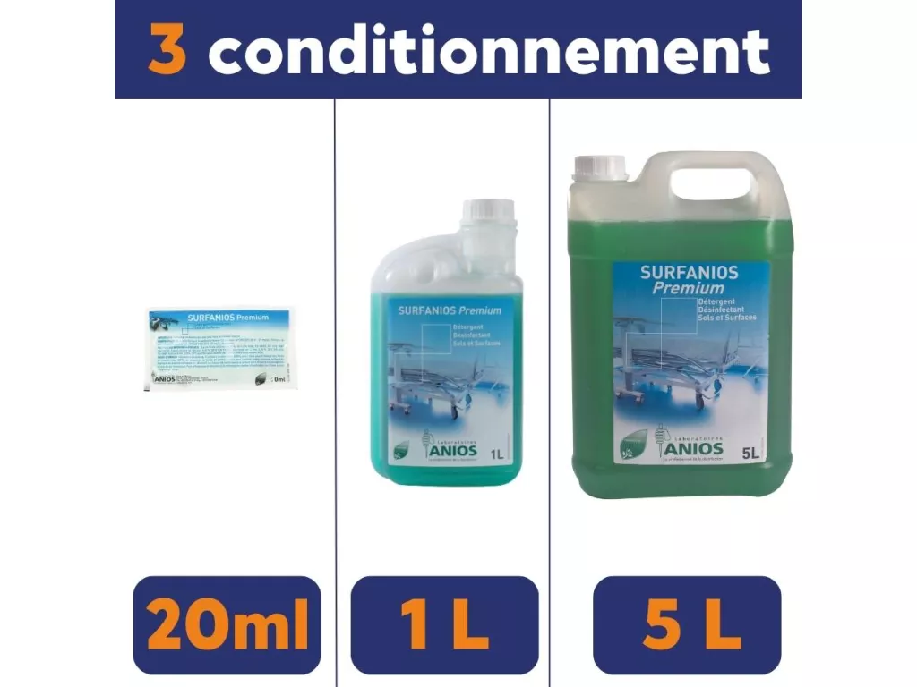 Surfanios Premium - Désinfectant Anios Surface