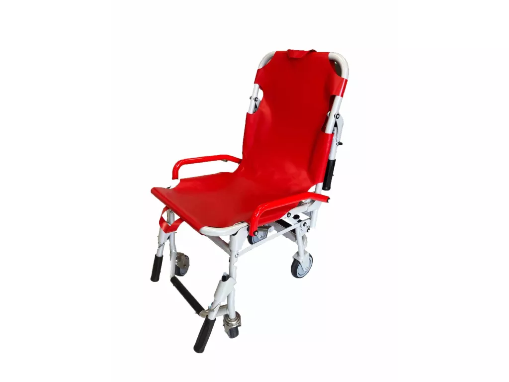 Chaise d'évacuation pliable 2 roues : Commandez sur Techni-Contact -  Transport des patients