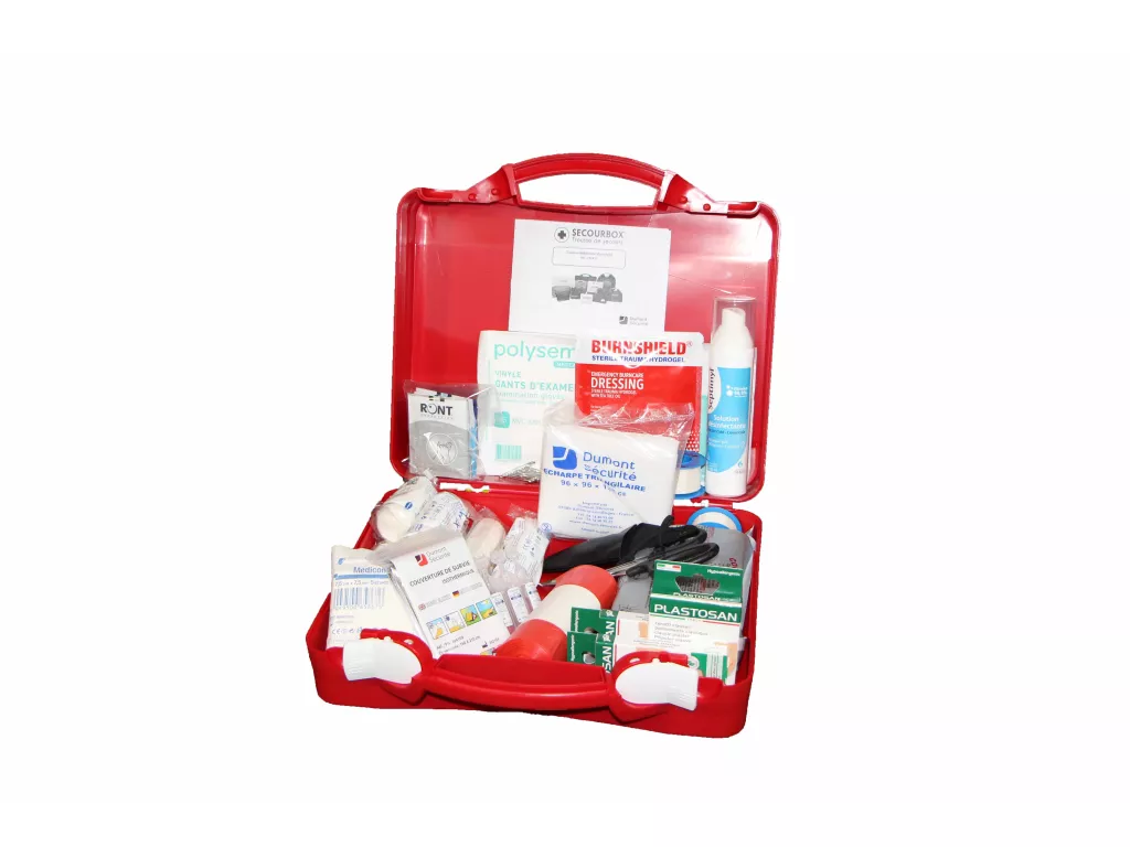 Kit de premiers secours RCP Défibrillateur