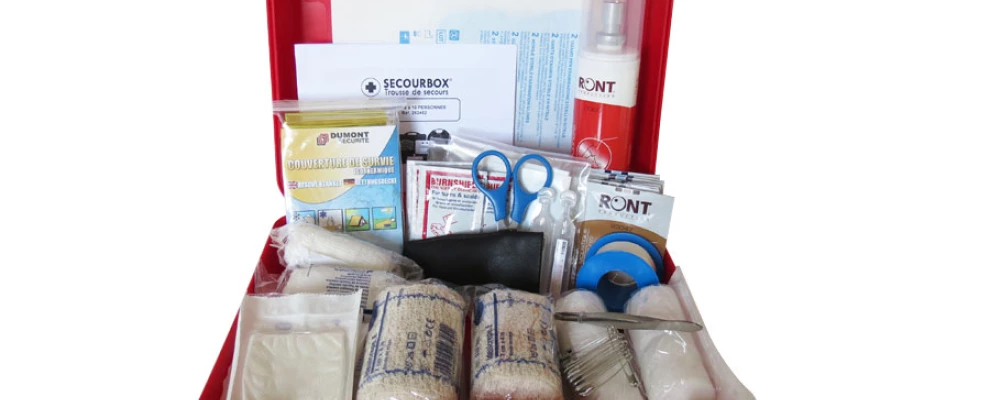 Réglementation : trousse de secours pour les structures professionnelles