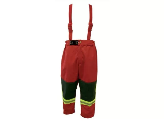 Surpantalon pompier Triple Trim Niveau 1 Rouge
