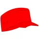 Casquette rouge en kermel tenue de service pompier