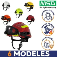 Casque Gallet F2XR de secours avec masque Responder