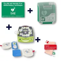 Pack intérieur - Défibrillateur ZOLL AED Plus + Aivia In alarme