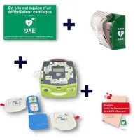 Pack extérieur - Défibrillateur ZOLL AED Plus + Aivia 200 alarme et chauffage