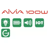 Armoire défibrillateur d'intérieur AIVIA 100 W connectée