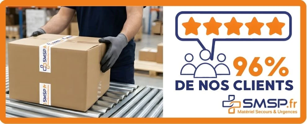 5 ETOILES POUR 96% DE NOS CLIENTS