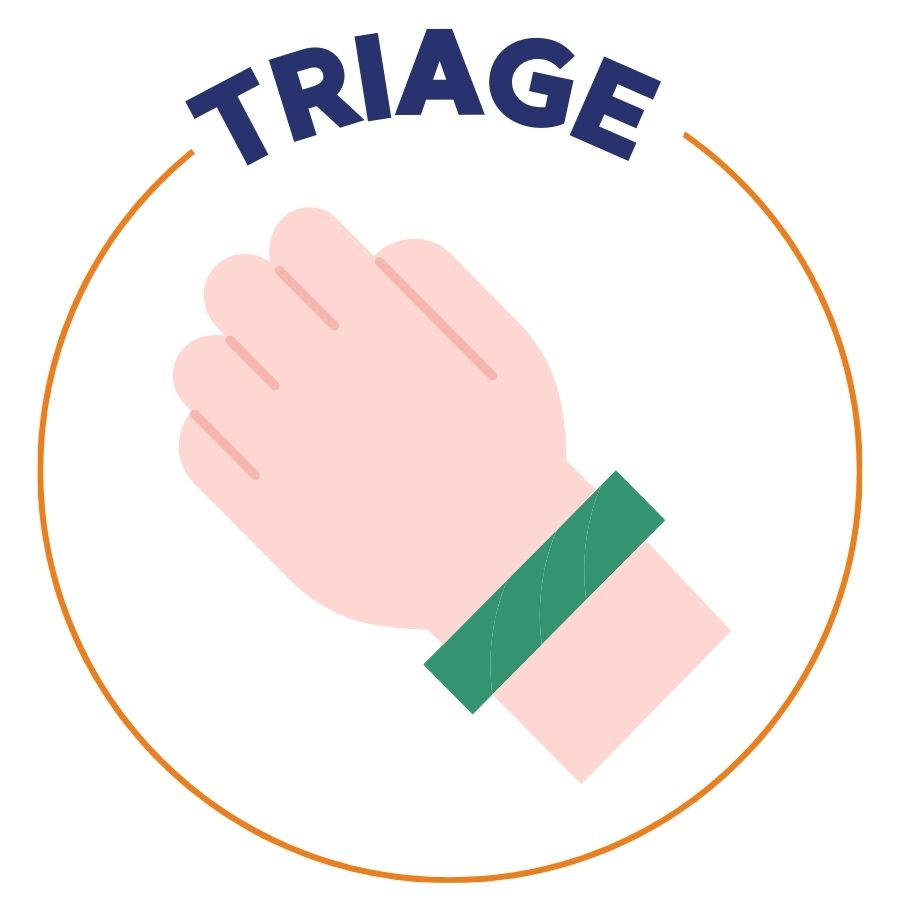 Matériel de triage et organisation