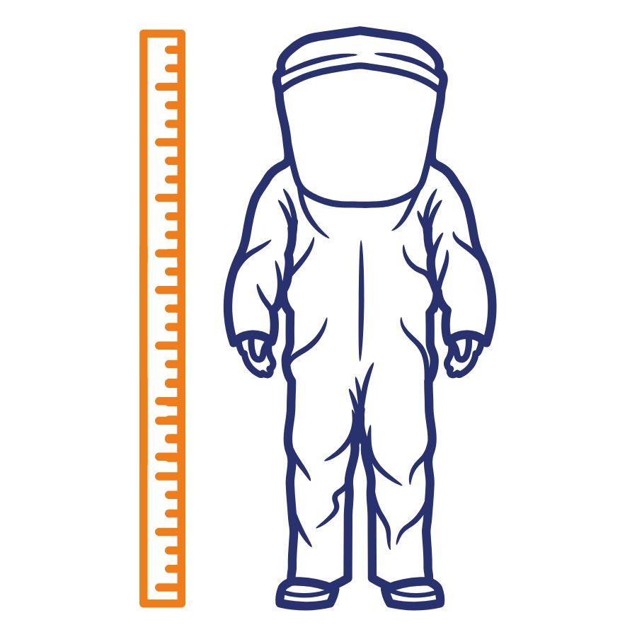 taille combinaison hazmat