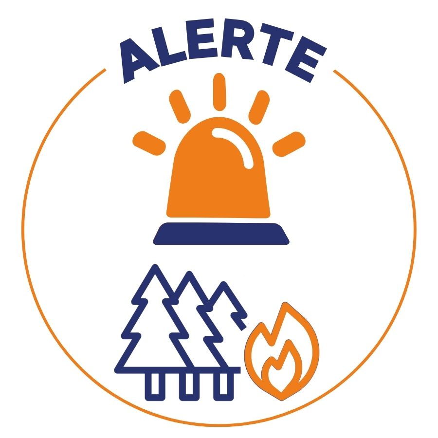 alerte feu de forêt