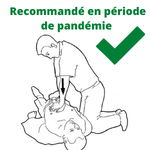 Massage cardiaque en continue