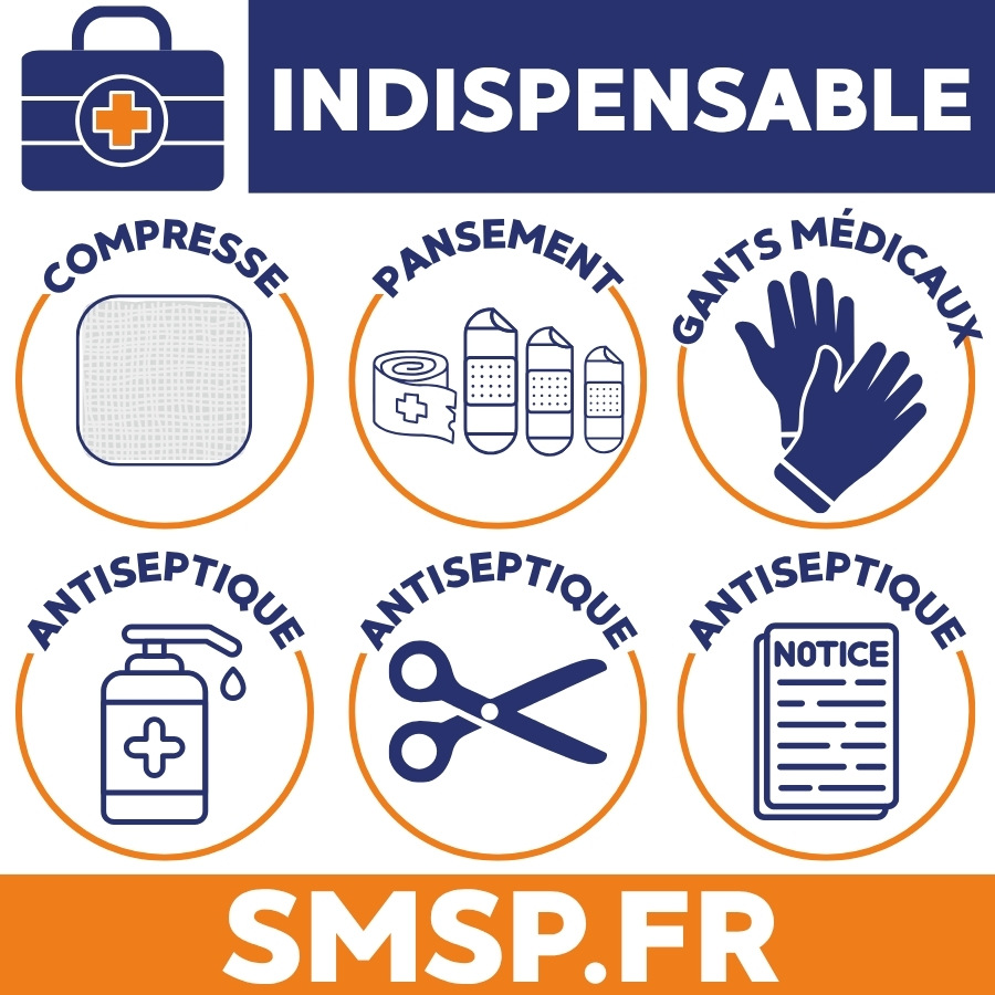 trousse de secours contenu obligatoire