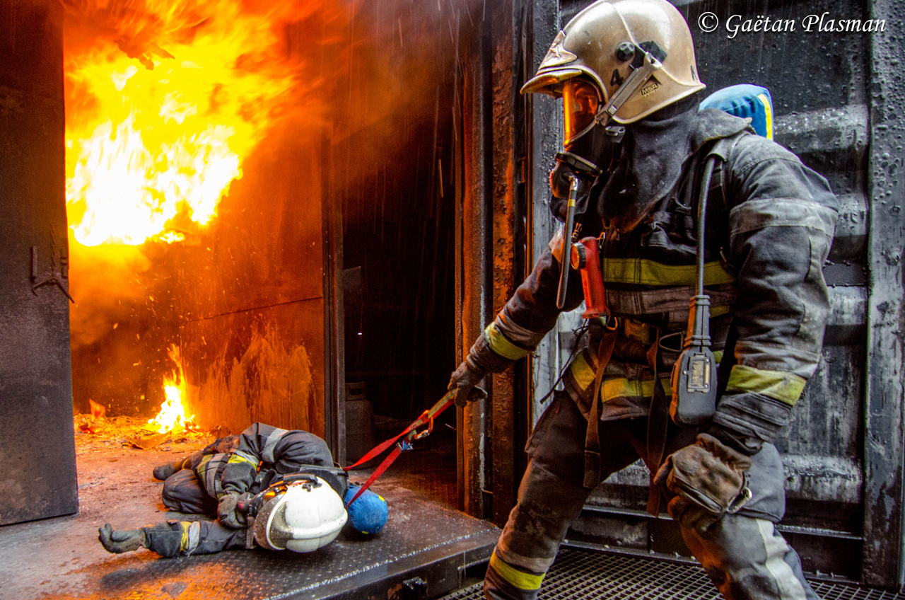 Exercice APR avec sangle RhinoEvac 