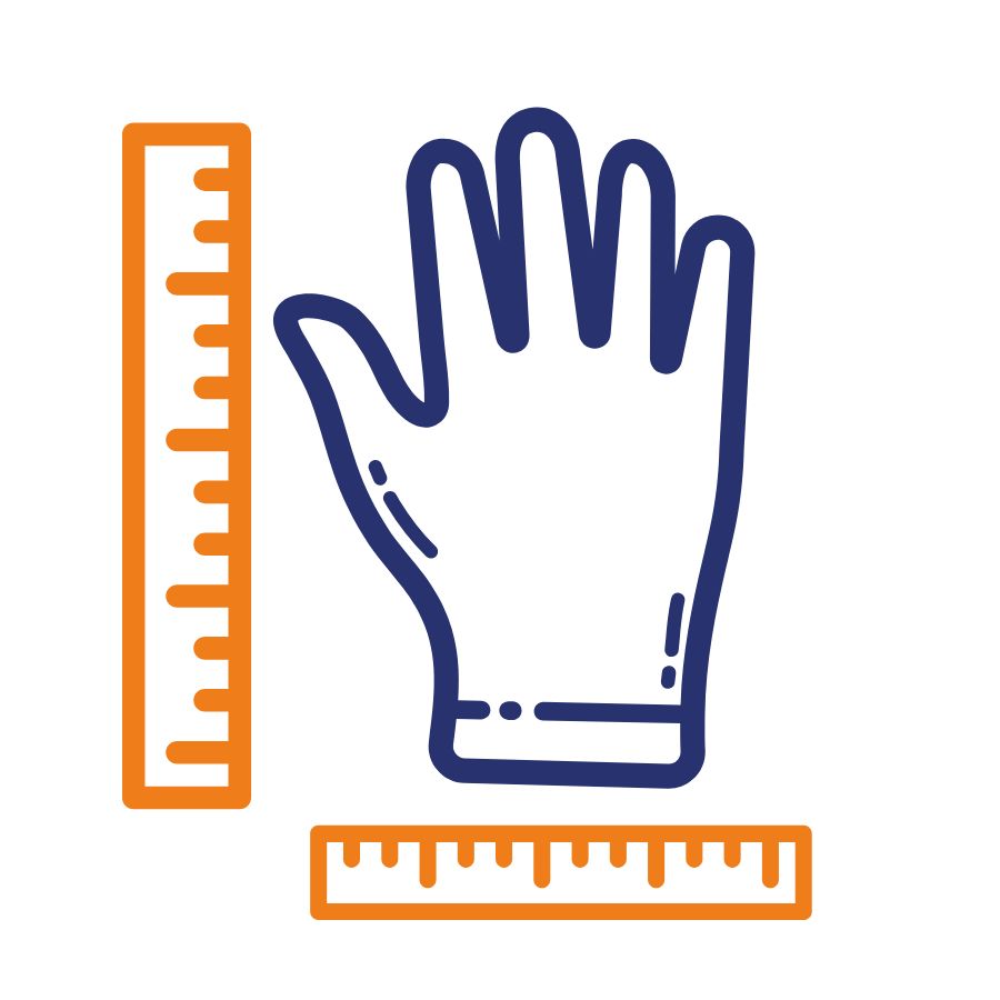 taille gants medicaux jetables- Guide des tailles smsp