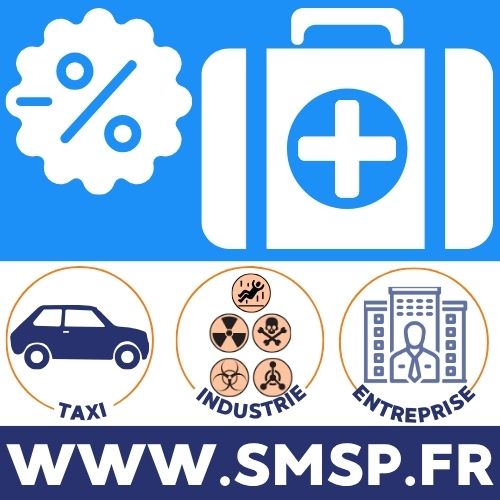 code de réduction trousse de secours sur smsp.fr